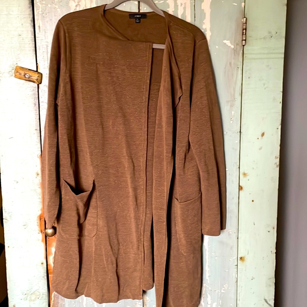 JCrew long cardigan